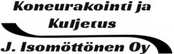 Koneurakointi ja Kuljetus J Isomöttönen Oy logo
